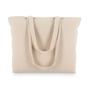 Sac fourre-tout en coton avec fermeture éclair 47 x 11 x 35cm 320g/m² 2
