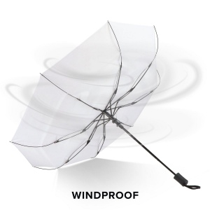Daintree 190T Pongee 21.5" Parapluie pliable coupe-vent Auto open 13