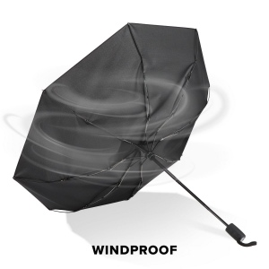 Taman Pongee 21" Parapluie pliable Ouverture et fermeture automatique 6