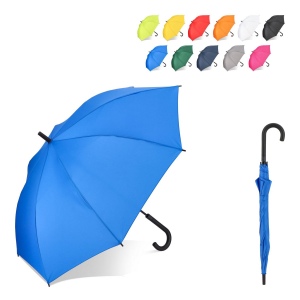Verdure 190T Pongee 23" Parapluie à crochet coupe-vent Ouverture automatique