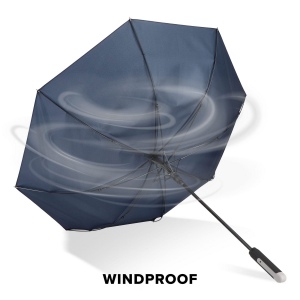 Emerantia 190T Pongee 23" Parapluie Stick Auto open 16