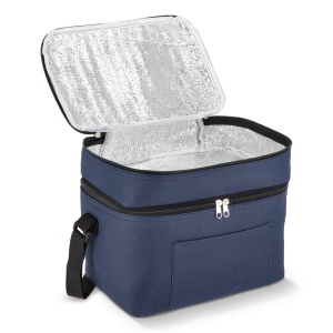 R-PET 600D Sac isotherme à double compartiment 30 x 20 x 25cm 12L 17