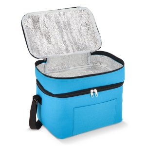 R-PET 600D Sac isotherme à double compartiment 30 x 20 x 25cm 12L 24