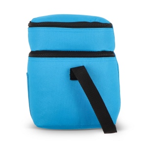 R-PET 600D Sac isotherme à double compartiment 30 x 20 x 25cm 12L 28