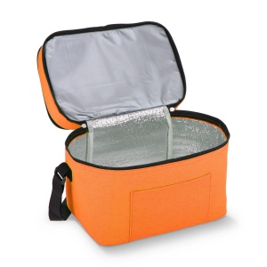 R-PET 600D Sac isotherme à double compartiment 30 x 20 x 25cm 12L 36