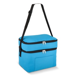 R-PET 600D Sac isotherme à double compartiment 30 x 20 x 25cm 12L 4