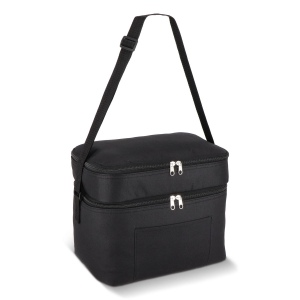 R-PET 600D Sac isotherme à double compartiment 30 x 20 x 25cm 12L 2