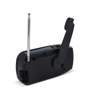 SafeSound Radio d'urgence solaire avec manivelle 5