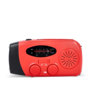 SafeSound Radio d'urgence solaire avec manivelle 14