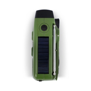 SafeSound Radio d'urgence solaire avec manivelle 19