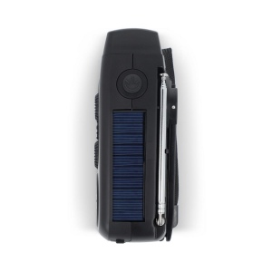 SafeSound Radio d'urgence solaire avec manivelle 8