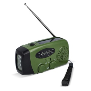 SafeSound Radio d'urgence solaire avec manivelle 3