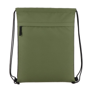 Sac à cordon en R-PET 600D enduit PU, dimensions 33 x 42 cm 14