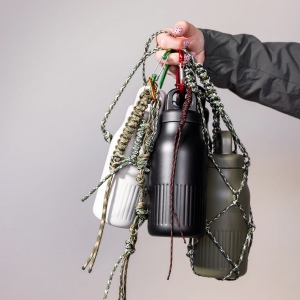 Sagaform Bouteille Truls en acier avec bouchon à clic pratique (recyclé) 500 ml 10