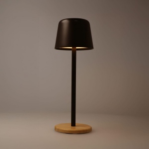 Lampe de table Solis à intensité variable avec pied en bambou 13