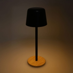 Lampe de table Solis à intensité variable avec pied en bambou 14