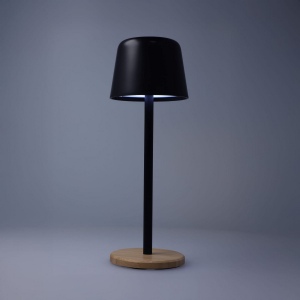 Lampe de table Solis à intensité variable avec pied en bambou 18