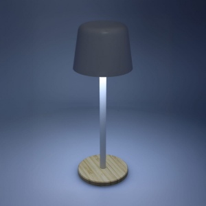 Lampe de table Solis à intensité variable avec pied en bambou 11