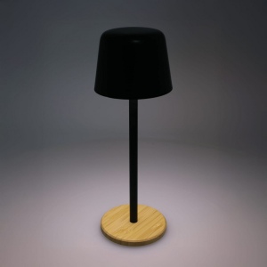 Lampe de table Solis à intensité variable avec pied en bambou 12