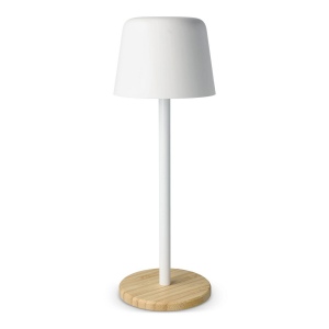 Lampe de table Solis à intensité variable avec pied en bambou 2