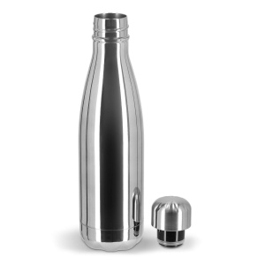 Sagaform Bouteille en acier Nils Chrome 500 ml 6