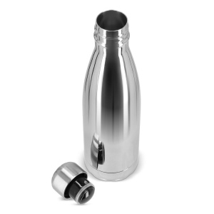 Sagaform Bouteille en acier Nils Chrome 500 ml 7