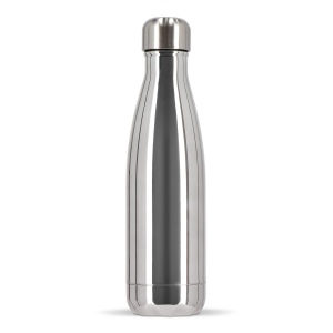 Sagaform Bouteille en acier Nils Chrome 500 ml 2