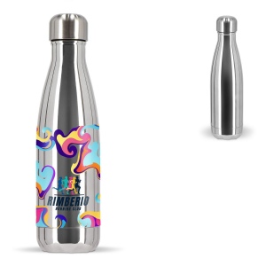 Sagaform Bouteille en acier Nils Chrome 500 ml