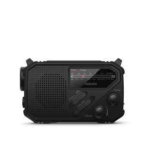 Radio d'urgence Philips TAR1609 avec tuner analogique FM/AM et lampe de poche 11