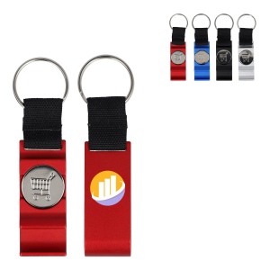 Porte-clés décapsuleur 3 en 1