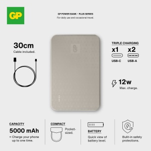 GP B+ Series Batterie externe 5000 mAh 10