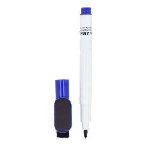 Marqueur pour tableau blanc avec aimant et raclette 17