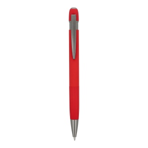Stylo à bille en aluminium Toulouse Softtouch 28