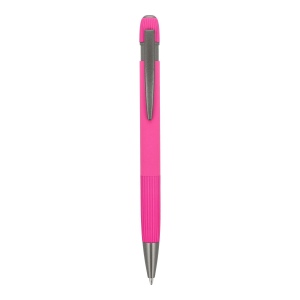 Stylo à bille en aluminium Toulouse Softtouch 50