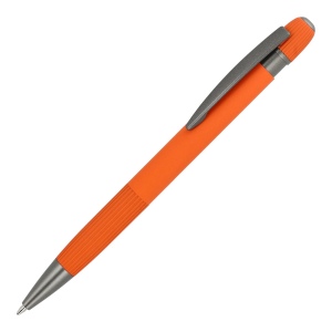 Stylo à bille en aluminium Toulouse Softtouch 7