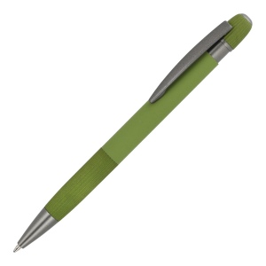 Stylo à bille en aluminium Toulouse Softtouch 9