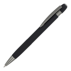 Stylo à bille en aluminium Toulouse Softtouch 3