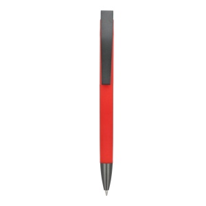 Stylo à bille Vegas avec clip métallique softtouch 30