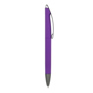 Stylo à bille Vegas avec clip métallique softtouch 47