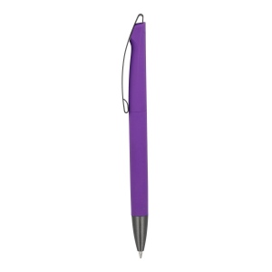 Stylo à bille Vegas avec clip métallique softtouch 48