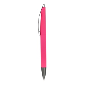 Stylo à bille Vegas avec clip métallique softtouch 52