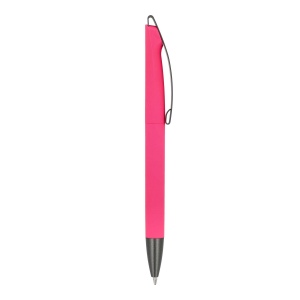 Stylo à bille Vegas avec clip métallique softtouch 54