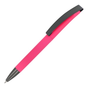 Stylo à bille Vegas avec clip métallique softtouch 12