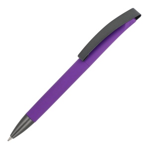 Stylo à bille Vegas avec clip métallique softtouch 11