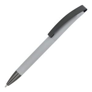 Stylo à bille Vegas avec clip métallique softtouch 10