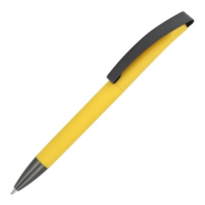 Stylo à bille Vegas avec clip métallique softtouch 9
