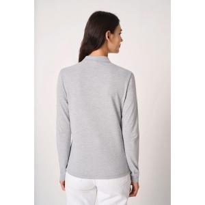 Polo piqué LSL femme 7