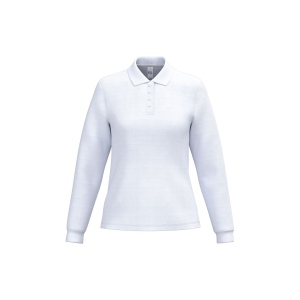 Polo piqué LSL femme 2