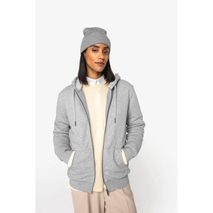 Sweat-shirt écoresponsable zippé doublé en sherpa unisexe 9