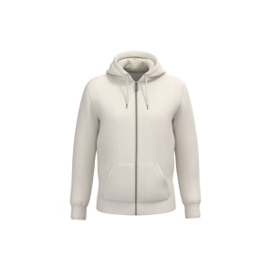 Sweat-shirt écoresponsable zippé doublé en sherpa unisexe 3